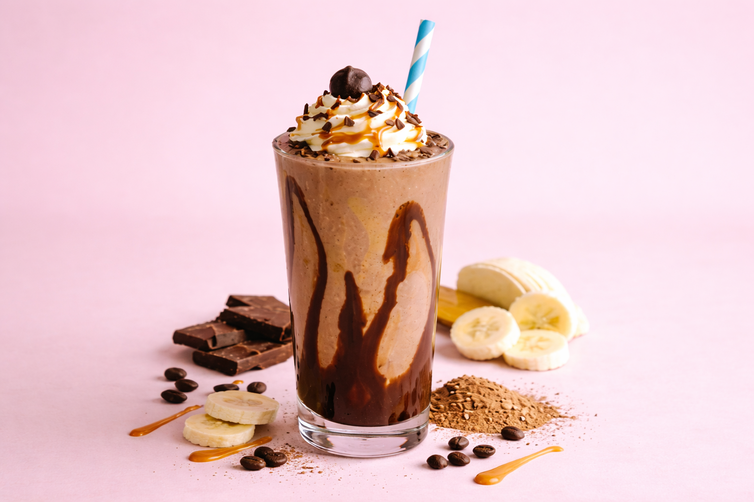 Chocolate mocha banana